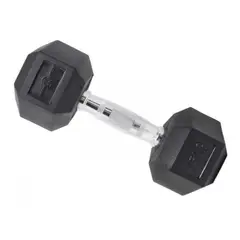 SPORTFITNESS - Mancuerna Encauchetada Profesional 7.5 Kilos
