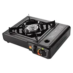 TECNOHOGAR JS - Estufa Portatil Camping Gas Butano Incluye Recarga