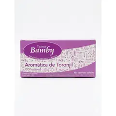 GENERICO - Aromática Toronjil Bamby X 20 bolsas