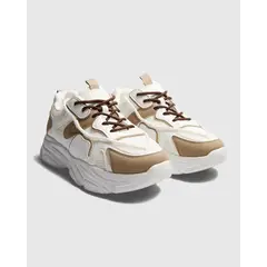 OSTU - Tenis Para Mujer Tenis Chunky Color Blanco #40720170