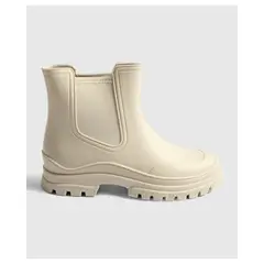 OSTU - Botas Para Mujer Botin Marca En Color Beige #40670005