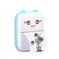 GENERICO - Mini Printer portátil a blanco y negro