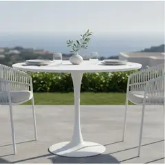 GENERICO - Mesa Redonda Comedor Sala Terraza Balcon Interior Exterior