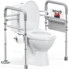GENERICO - Barra De Seguridad Ajustable Baño Porta Papel Adulto MayoHOMLAND