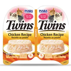 INABA - Alimento Humedo Gatos Twins Pollo 70 Gr