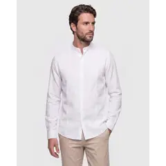 PATPRIMO - Camisa Guayabera De Hombre Blanco #44038215