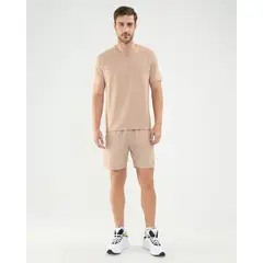 PATPRIMO - Bermuda Para Hombre Deportiva Medio Café #44100500