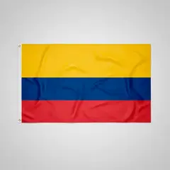 VITTORIA - Bandera Colombia Nacional 150x90cm Exterior Grande SIN ESCUDO
