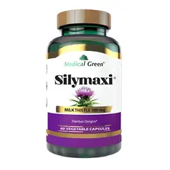 MEDICAL GREEN - SUPLEMENTO CON SILIMARINA X 300 MG MILK THISTLE X 60 CAPSULAS/ SILIMAXY