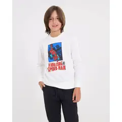 OSTU - Buzo Cuello Redondo Spiderman de Niño #80060197
