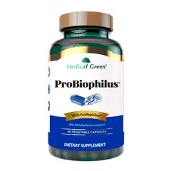MEDICAL GREEN - ALIMENTO CON PROBIOTICOS X 60 UNIDADES/ ProBiophilus-