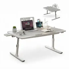GENERICO - Soporte para Laptop Plegable con Ranura para Tablet y Superficie Impermeable
