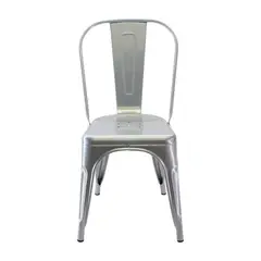 DISTRIONLINE - Silla Metalica Tolix Gris Plata
