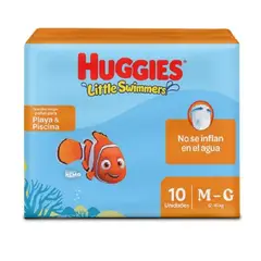 HUGGIES - Pañal Piscina Talla M X 10 Unidades