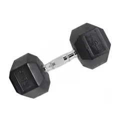 WONDER SPORT - Mancuerna Encauchetada Profesional 12.5 Kilos Sport