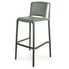 GENERICO - Idea Desk - Silla Wally Barra Verde Resistente con Protección UV Exterior