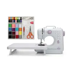 GENERICO - Máquina De Coser Mini Potamish Con Mesa De Extensión Y Set D
