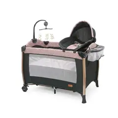 BEBESITOS - Cuna Corral Bebe Niño Niña Habitacíon Con Mosquitero Rosado Ref Madrid-11