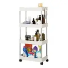 GENERICO - Carrito Auxiliar Estética Organizador Multiusos 4 Pisos