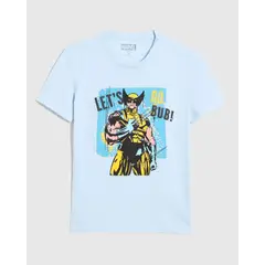 OSTU - Camiseta Infantil Wolverine de Infantil Niño #80090299