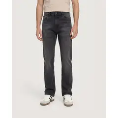 OSTU - Jean Para Hombre Regular Marca Color Negro #60168672