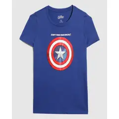OSTU - Camiseta Capitán América para Infantil Niño #80090247