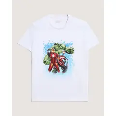 OSTU - Camiseta Estampado De Avengers Infantil Niño #80090327