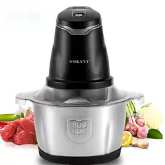 SOKANY - Procesador De Alimentos Picadora Eléctrica 400w 20l