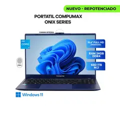 COMPUMAX - PORTÁTIL ONIX INTEL CORE I5 1235U - RAM 24GB DDR4 - 1TB SSD - PANTALLA 15.6 FHD