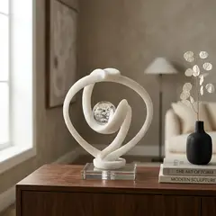 GENERICO - Escultura Abstracta Infinito Mármol