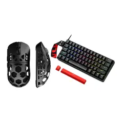 REDRAGON - Combo Gamer Teclado K617 + Mouse Eweadn L1 Pro