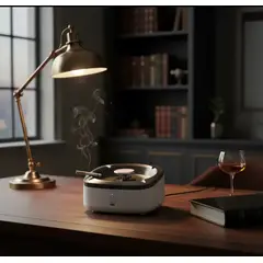 GENERICO - Cenicero Eléctrico Sin Humo Purificador De Aire Usb Portatil