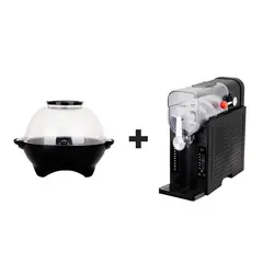 HACEB - Combo Crispetera + Máquina Granizadora