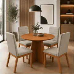 MUEBLES 2020 - Comedor Lombok 4 Puestos
