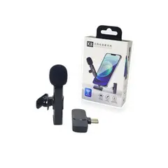GENERICO - Micrófono Inalámbrico Para Celular Entrada Tipo C