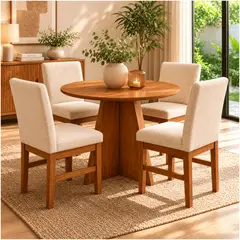 MUEBLES 2020 - Comedor Palawan 4 Puestos
