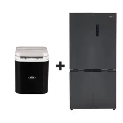 HACEB - Combo Nevera Cross Door 586 Ltrs + Fabricador De Hielo