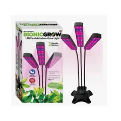 GENERICO - Lampara Bellohowell BinoicGrow Led Para Plantas Matas De Cultivo En Interiores Color de la luz Ultravioleta LS-042