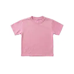BIGBOYS - Camiseta Oversize Fros Rosa Niña