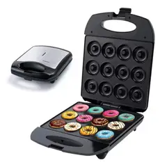 SOKANY - Maquina Mini Donas Eléctrica Antiadherente x12 SK-821