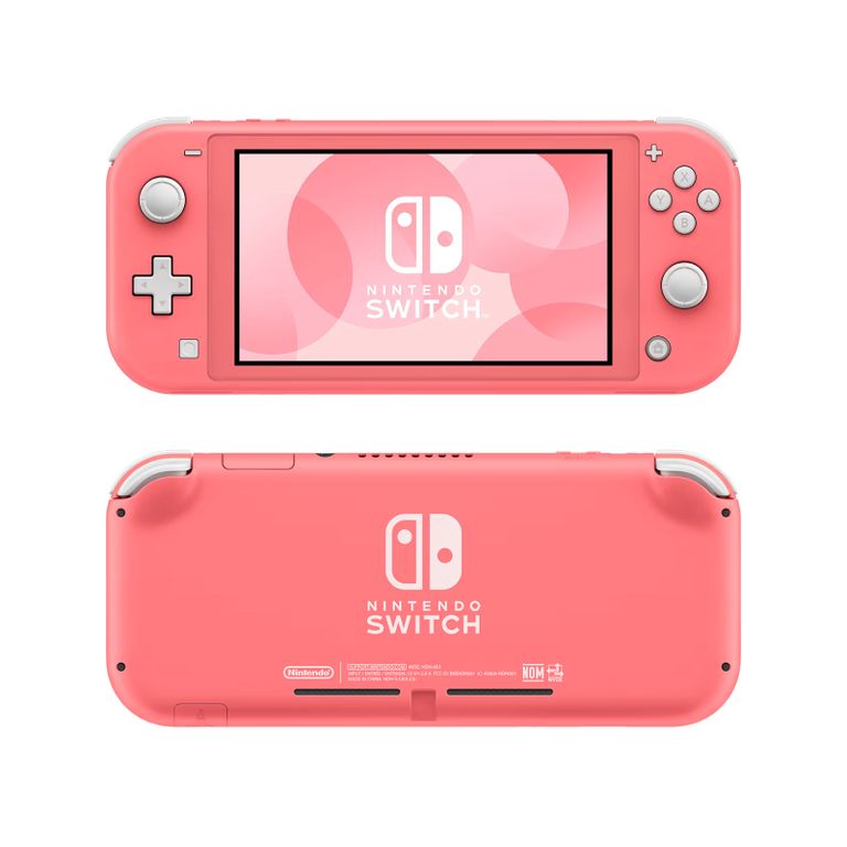 Imagen de Switch Lite Coral consola portátil ligera y compacta color coral