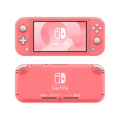 NINTENDO - Switch Lite Coral consola portátil ligera y compacta color coral