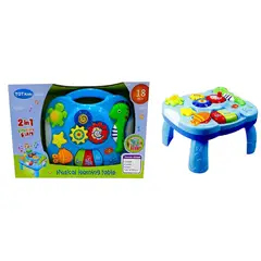 BE - Mesa De Actividades Didáctica Bebés Luz Y Sonido