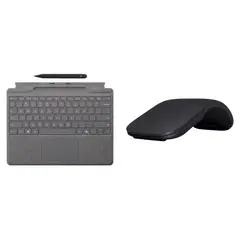 MICROSOFT - Surface Pro Funda Teclado con Slim Pen 2 y Ratón Arc Bluetooth Negro