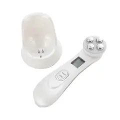 GENERICO - Aparato Masajeador Facial Rejuvenecedor Rf Ems Led 5 En 1