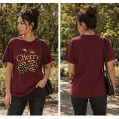 ALMA UNIVERSAL - Camiseta cherry