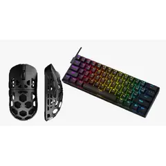REDRAGON - Combo Gamer Teclado Mecánico K617 + Mouse S9 Ultra
