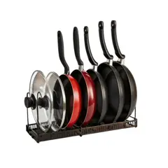 GENERICO - ORGANIZADOR DE TAPAS Y SARTENES DE COCINA