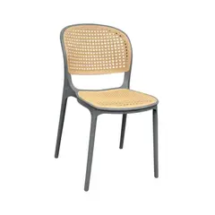 MUEBLESYA - SILLA PARA RESTAURANTE, CAFETERIA Y BAR TARSO GRIS