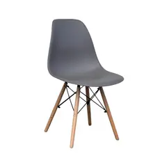 MUEBLESYA - SILLA PARA RESTAURANTE, CAFETERIA Y BAR LORICA GRIS